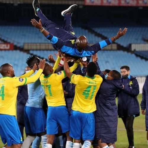 Highlights: Sundowns clinch league title with victory over SSU