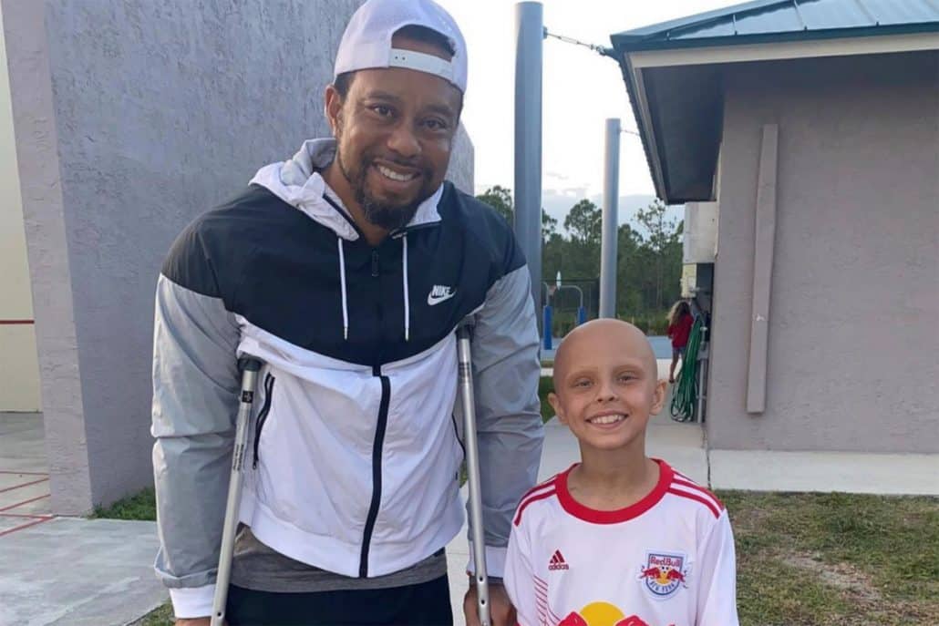 You are currently viewing Tiger’s ‘stay strong’ message to young girl