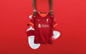 Read more about the article New Liverpool 2021-22 home shirt revealed