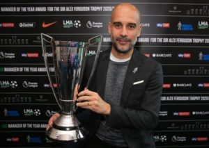 Read more about the article Pep Guardiola named LMA manager of the year
