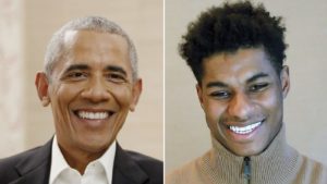 Read more about the article Marcus Rashford has ‘surreal’ talk with Barack Obama