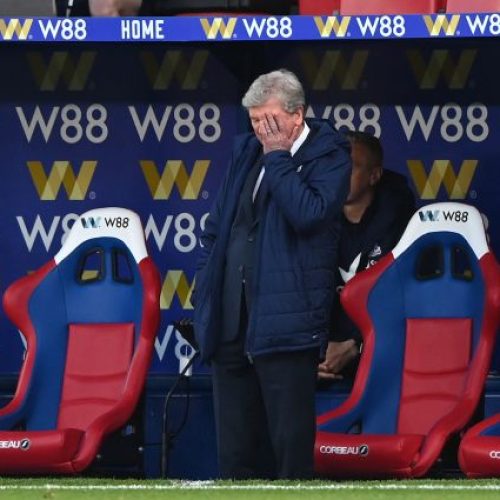Arsenal ruin Roy Hodgson’s Selhurst Park farewell with two late goals