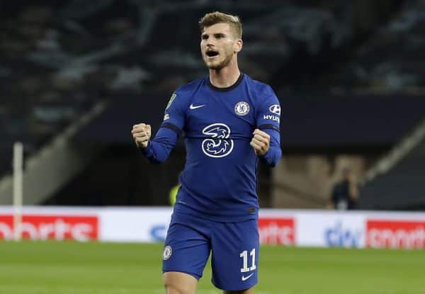 You are currently viewing Werner hopes his goal against Villa puts him back on track at Chelsea