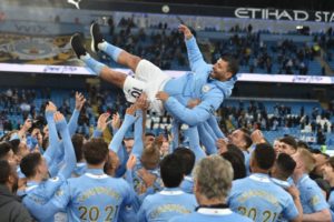 Read more about the article Aguero revels in ‘fantastic’ two-goal display on his Etihad farewell