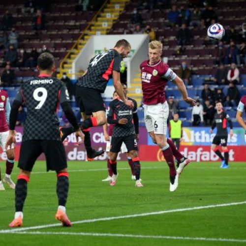 Liverpool win at Burnley to put Champions League destiny in their own hands