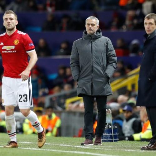 Clearly, I’m in his head a lot – Luke Shaw shrugs off Jose Mourinho criticism