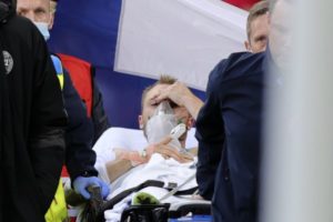 Read more about the article Eriksen ‘awake and stable’ after collapsing during Denmark-Finland tie