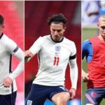 England trio Mount, Grealish and Foden