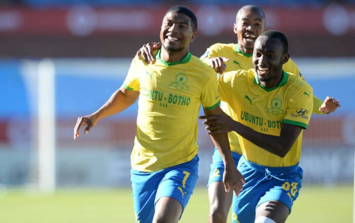 You are currently viewing Highlights: Sundowns celebrate title by easing past CT City