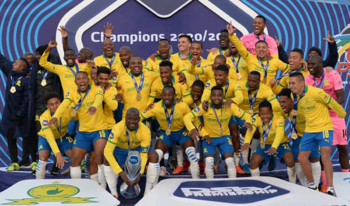 You are currently viewing In pictures: Sundowns celebrate fourth consecutive PSL title