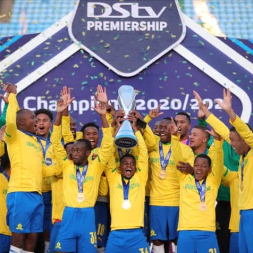 Watch: Sundowns camp reacts to historic fourth consecutive league crown