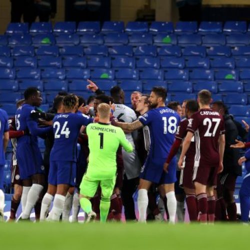 Chelsea and Leicester fined by FA after incident at Stamford Bridge