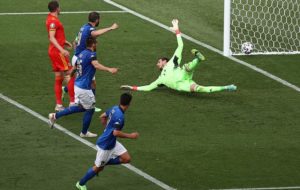 Read more about the article Wales reach knockout phase of Euro 2020 despite defeat to Italy in Rome