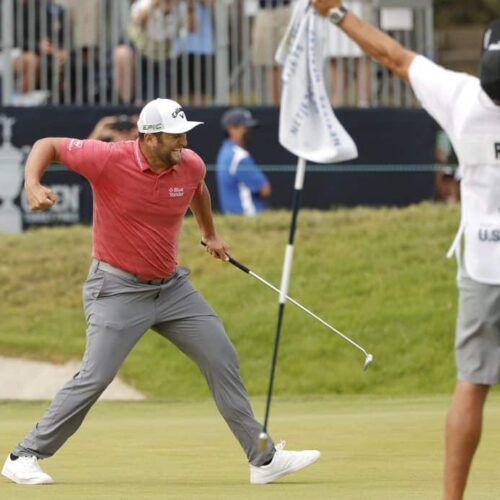Rahm makes fairytale return from Covid-19 to win US Open