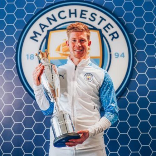 De Bruyne named PFA Men’s Player of the Year for second season in a row