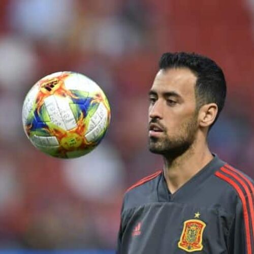 Busquets tests positive for coronavirus ahead of Euro 2020