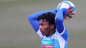 Read more about the article SA’s Kgosi Ntlhe pens new deal at Barrow AFC