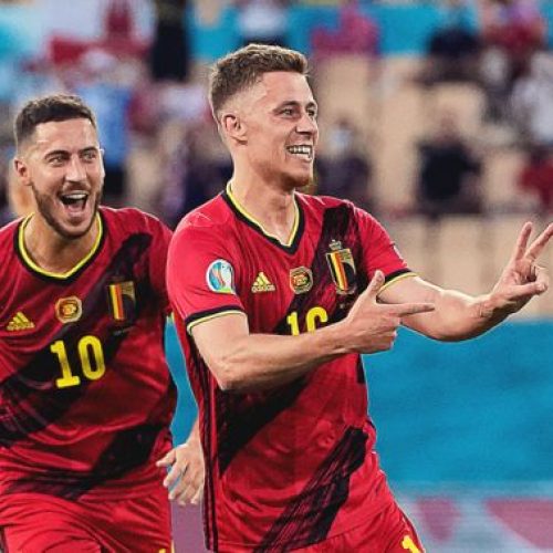 Belgium eliminate holders Portugal to progress