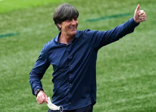You are currently viewing Low bows out as Germany boss on positive note despite England defeat