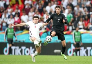 Read more about the article Maguire enjoys helping England fans smile again with win over Germany