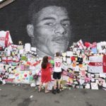 Marcus Rashford mural in Manchester