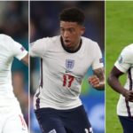 England trio Rashford, Sancho and Saka