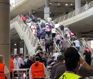 Read more about the article Uefa opens disciplinary investigation into chaotic Wembley scenes at Euros final