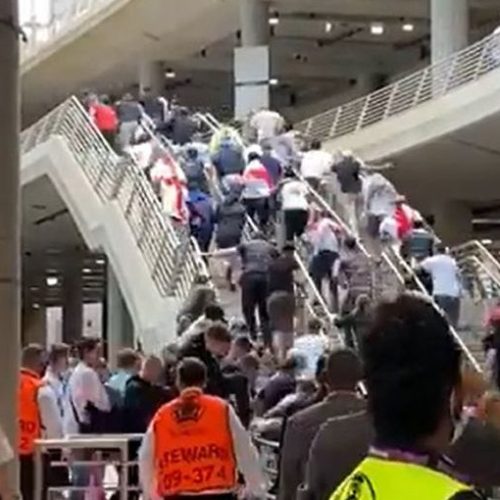 Uefa opens disciplinary investigation into chaotic Wembley scenes at Euros final