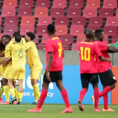 Bafana cruise into Cosafa Cup final after emphatic win over Mozambique