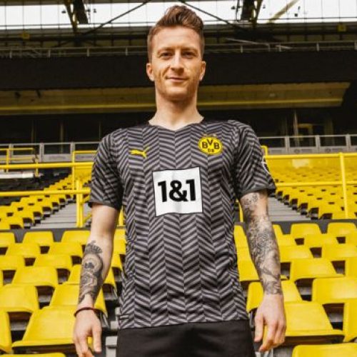Borussia Dortmund drop their new Puma away kit for the 2021-22 season