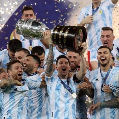 Messi wins first international trophy as Argentina edge Brazil in Copa America final