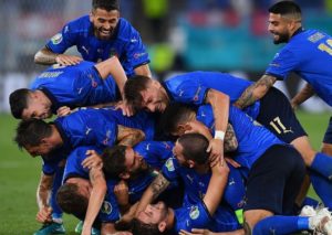 Read more about the article Italy seal Euro 2020 final berth after shootout win over Spain