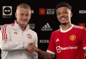 Read more about the article Solskjaer excited to see Jadon Sancho ‘blossom’ at Manchester United