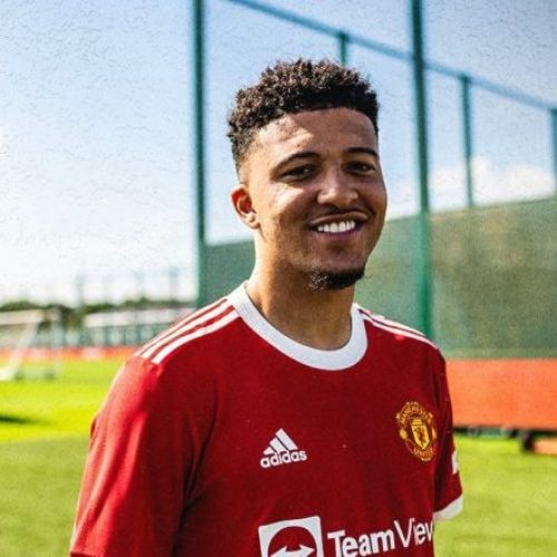 Manchester United announce Sancho signing