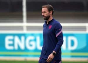 Read more about the article Southgate believes playing away from Wembley could help England