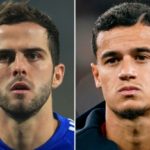 Miralem Pjanic and Philipe Coutinho
