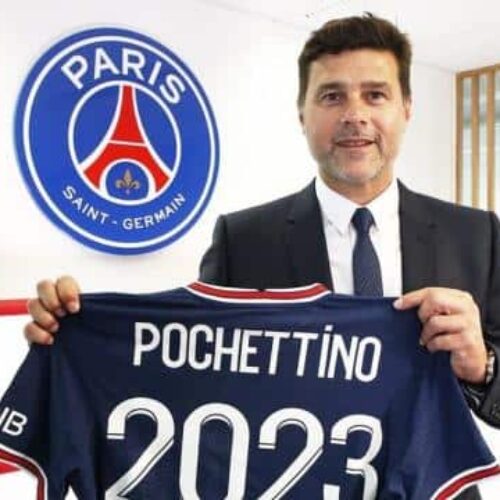Pochettino extends his Paris St Germain contract until 2023