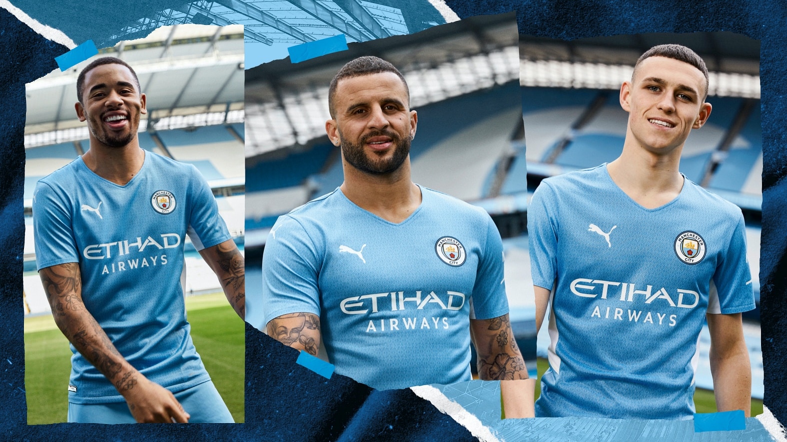 You are currently viewing PUMA unveils new Man City home kit