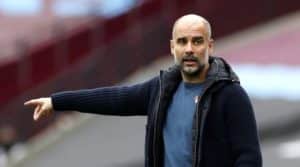 Read more about the article Guardiola plays down talk of Manchester City exit after current deal