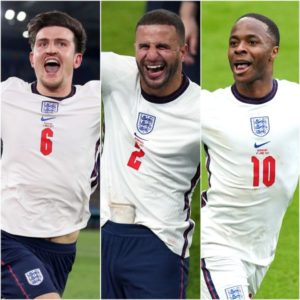 Read more about the article Sterling, Maguire, Walker in Euro 2020 team of tournament