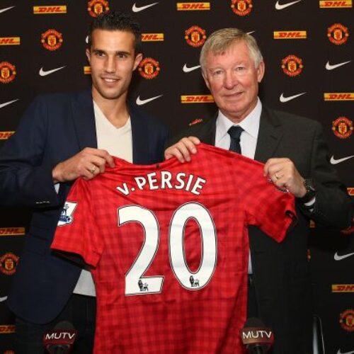 On this day in 2012: Man Utd confirm offer for Robin Van Persie
