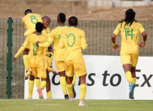 Read more about the article Sibanyoni strike sends Bafana top of Cosafa Cup Group A