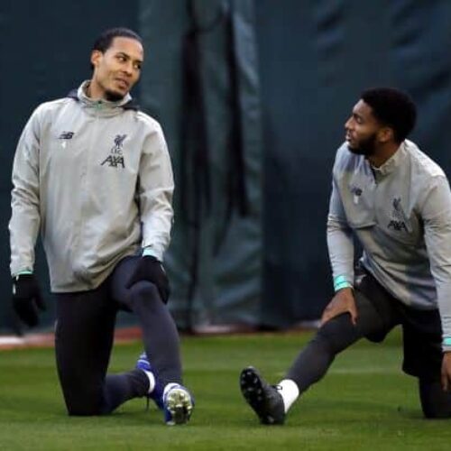 Van Dijk, Gomez join Liverpool squad for Austria training camp