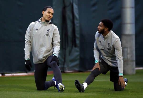 You are currently viewing Van Dijk, Gomez join Liverpool squad for Austria training camp