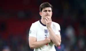 Read more about the article Maguire reveals his father suffered suspected broken ribs at Wembley