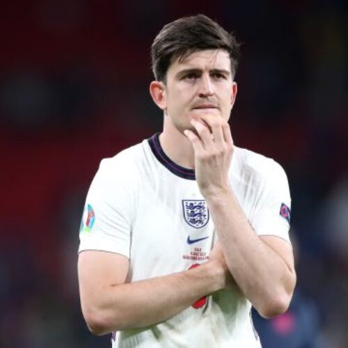 Maguire reveals his father suffered suspected broken ribs at Wembley