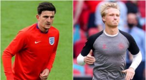 Read more about the article The key battles to look out for in England’s Euro 2020 semi against Denmark