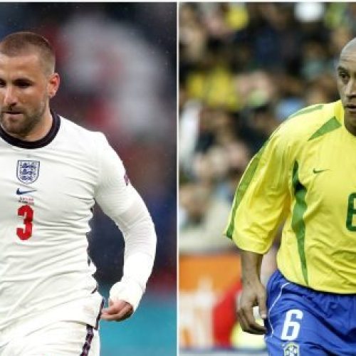 Brazil great Roberto Carlos a fan of in-form Shaw