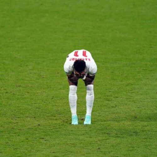 Ferdinand urges England’s penalty heartbreak trio to hold their heads high