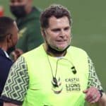 Rassie Erasmus, Director of Rugby during the Second Test of the 2021 British and Irish Lions Rugby Tour between South Africa and BI Lions at Cape Town Stadium on 31 July 2021 ©BackpagePix